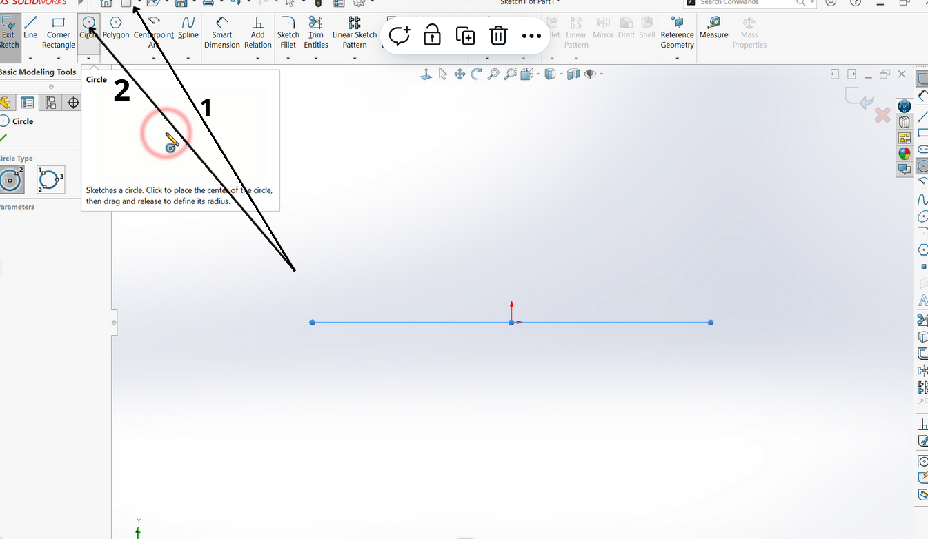 Circle Creation