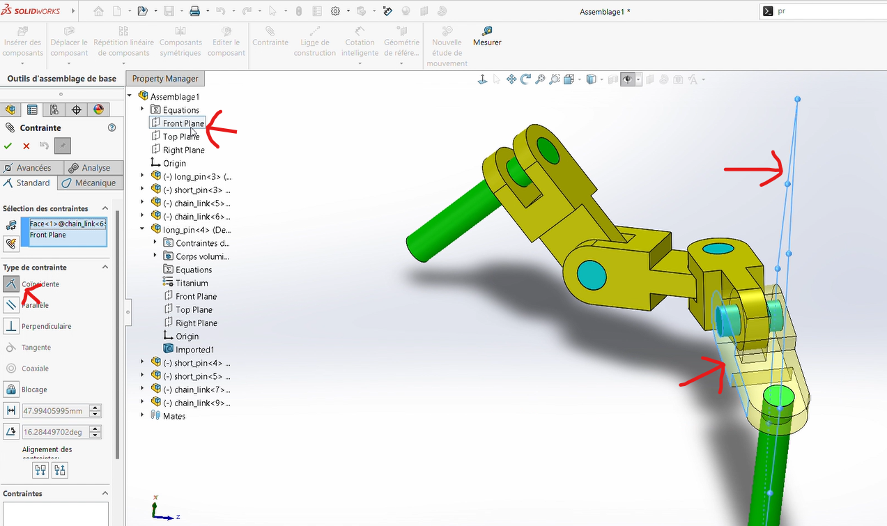 Aligning with X-Axis