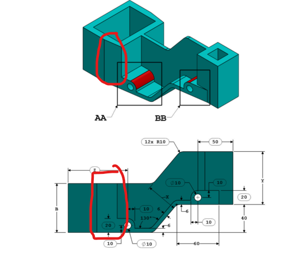 Chamfer-Like Inclination