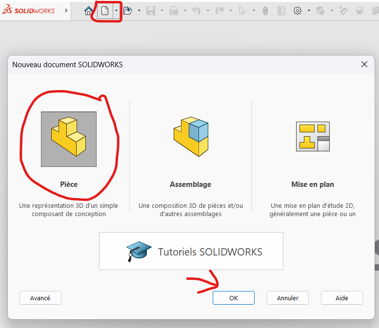 Opening SolidWorks