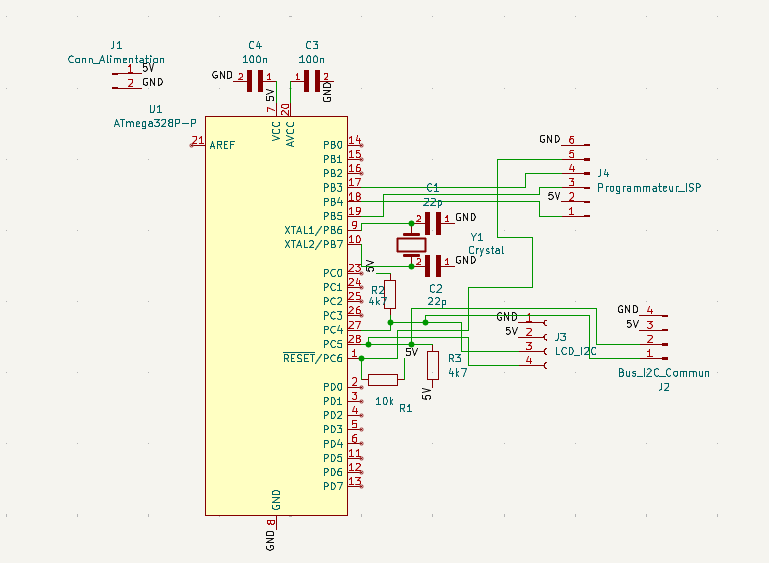 Schéma Électronique KiCad