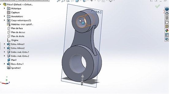 Image décrivant le fonctionnement interne d'un accélérometre