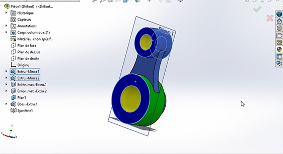 Image décrivant le fonctionnement interne d'un accélérometre