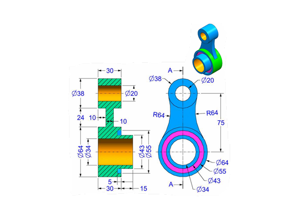 Image décrivant le fonctionnement interne d'un accélérometre