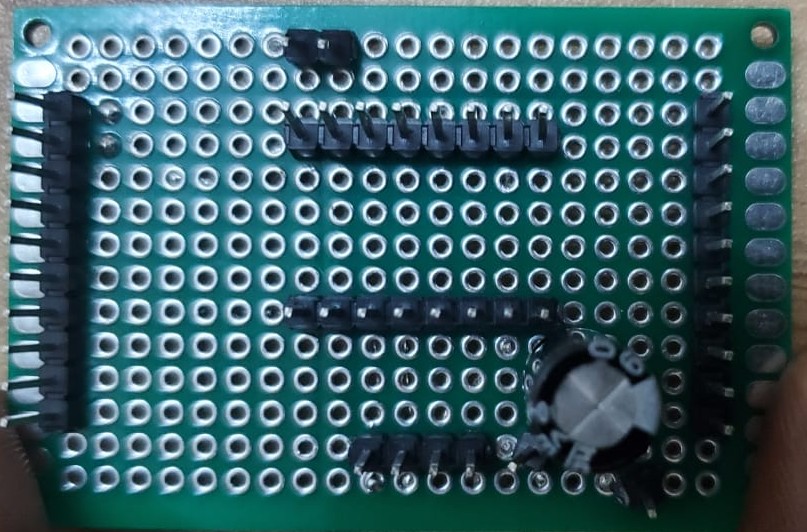 Vue avant du circuit du driver