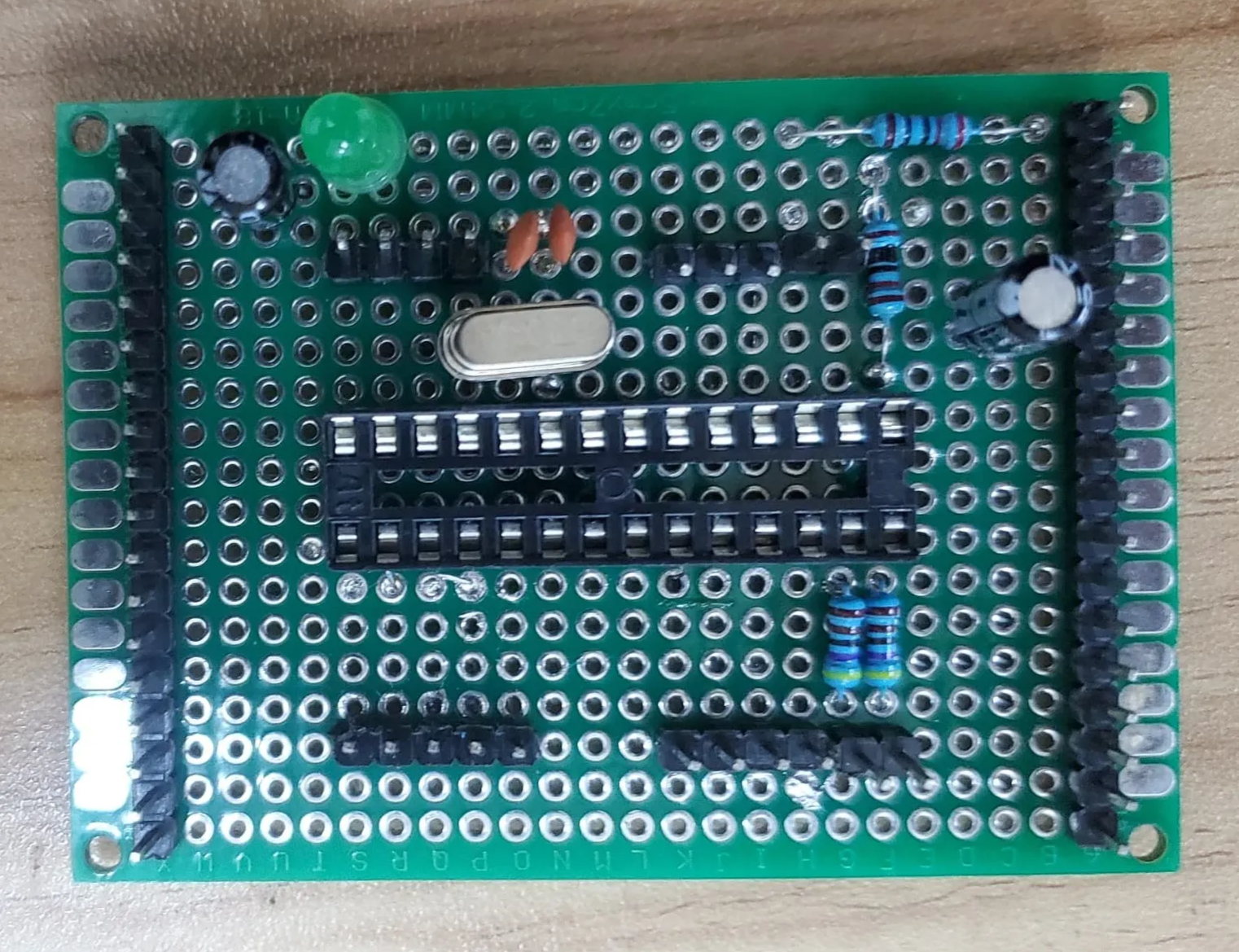 Vue avant du circuit principal