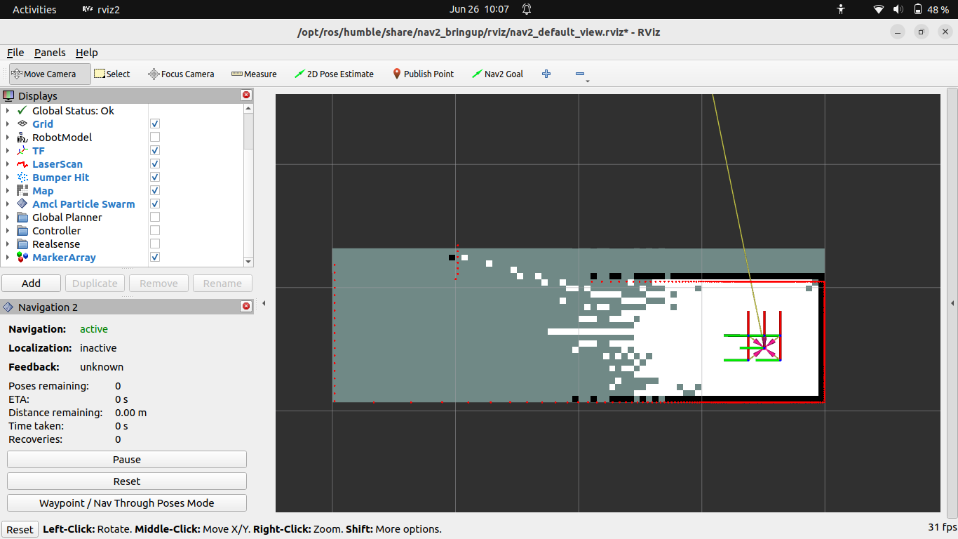 RViz Mapping Interface