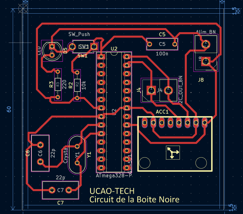 Carte boîte noire 2D