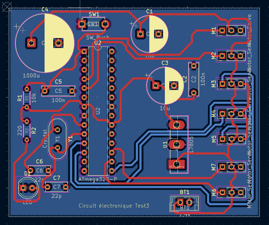 PCB réalisé
