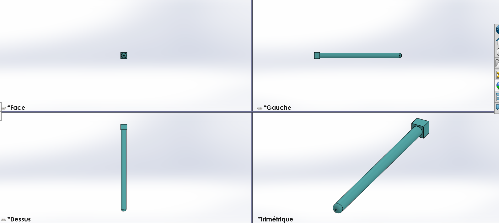 Axe fixation